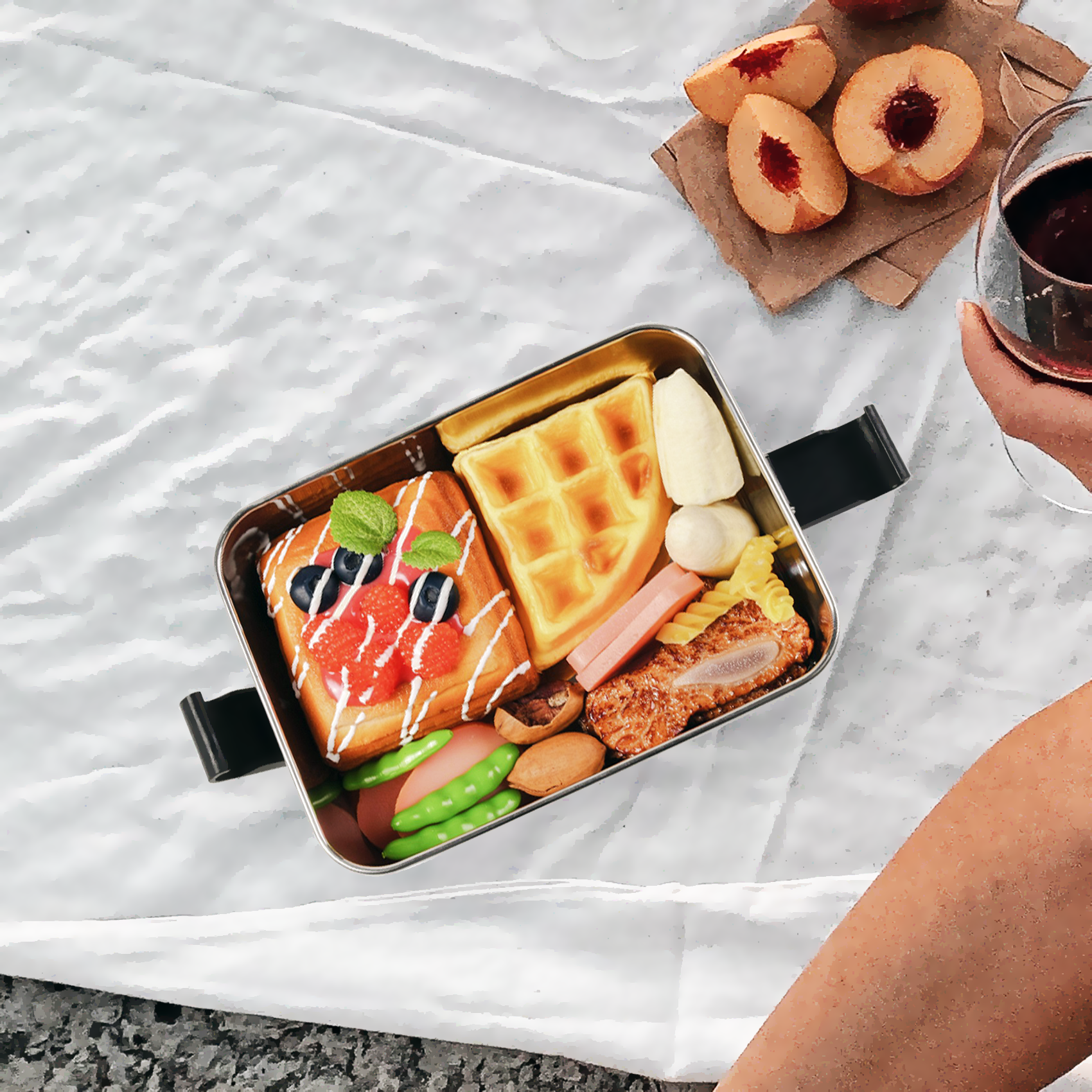 Moie - Paslanmaz Çelik Lunchbox