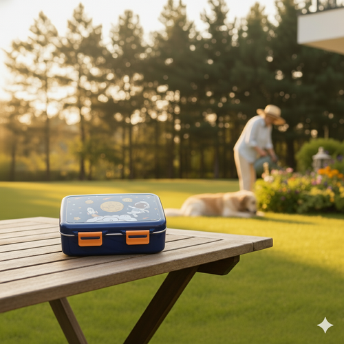 Famely -  Çelik Beslenme Kabı