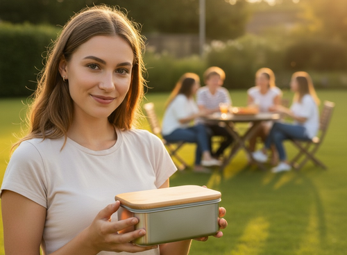 Amore - Çelik Yemek Kabı