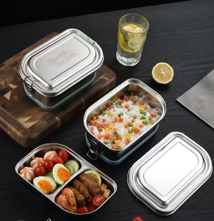 Cescilla - Paslanmaz Çelik Lunch Box